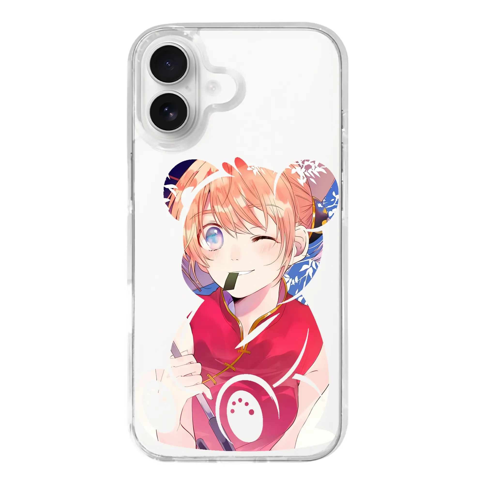 銀魂 グッズ 神楽 - iPhone 17シリーズ 透明スマホケース – 薄型・耐衝撃・精密フィット保護カバー